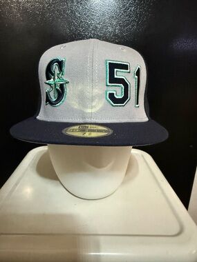 New Era Ichiro Suzuki Seattle Mariners 2025 Baseball Hall of Fame Hat Men Sizes